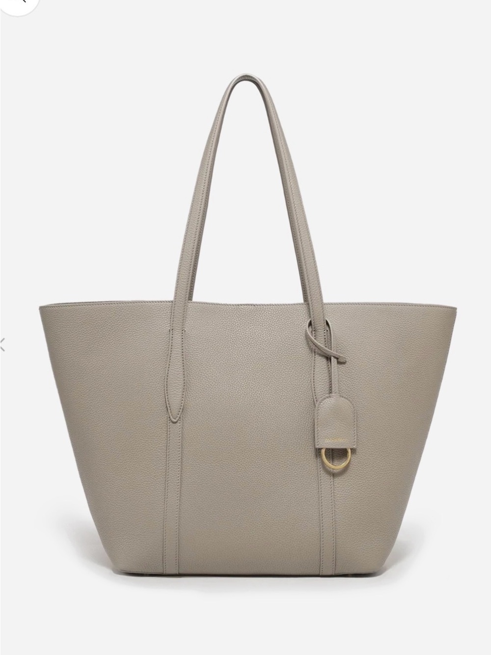 Parisa Wang Gabrielle Soft Leather Tote in Taupe - like new